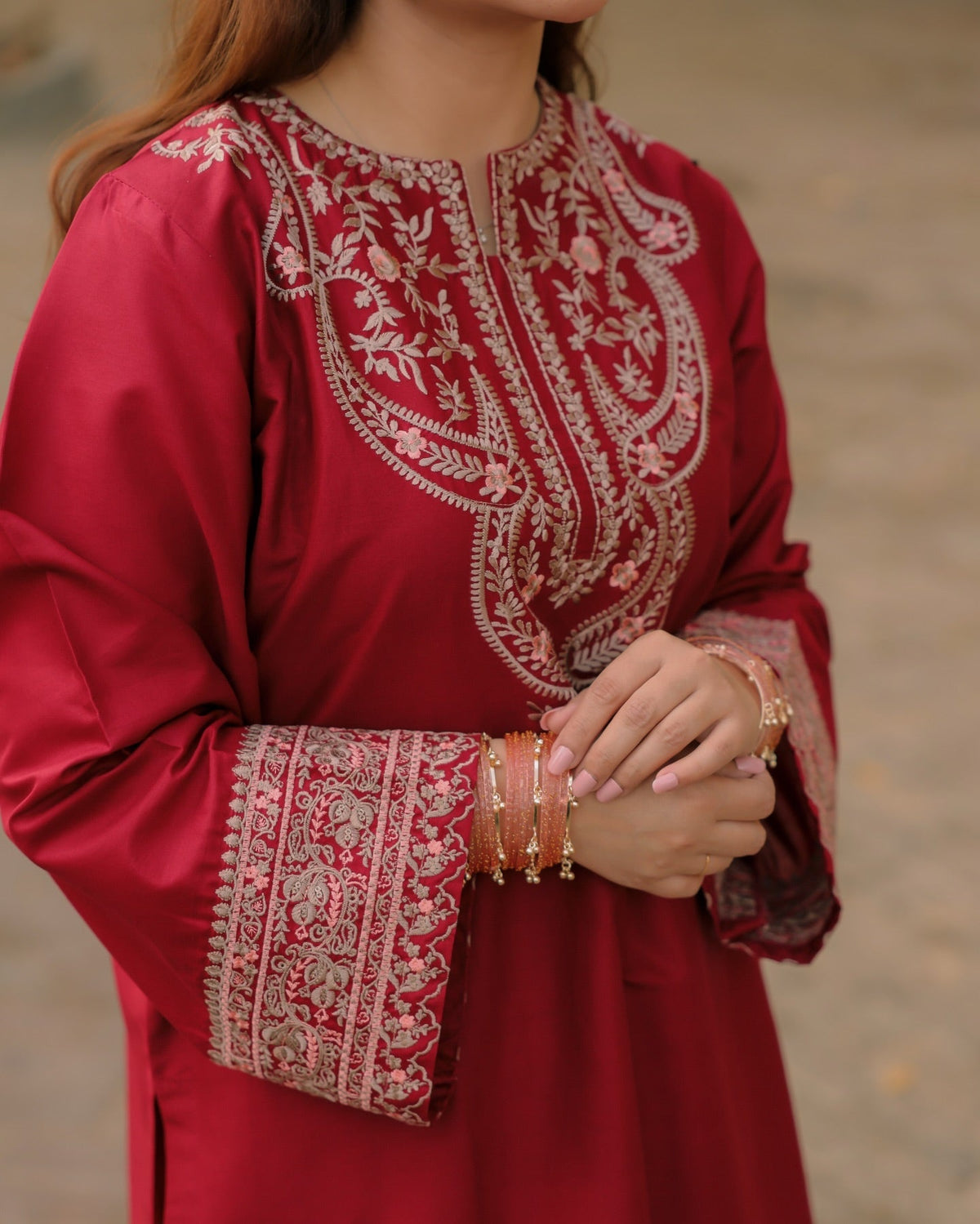 Noor-e-Muhabbat EMB Lawn Dress
