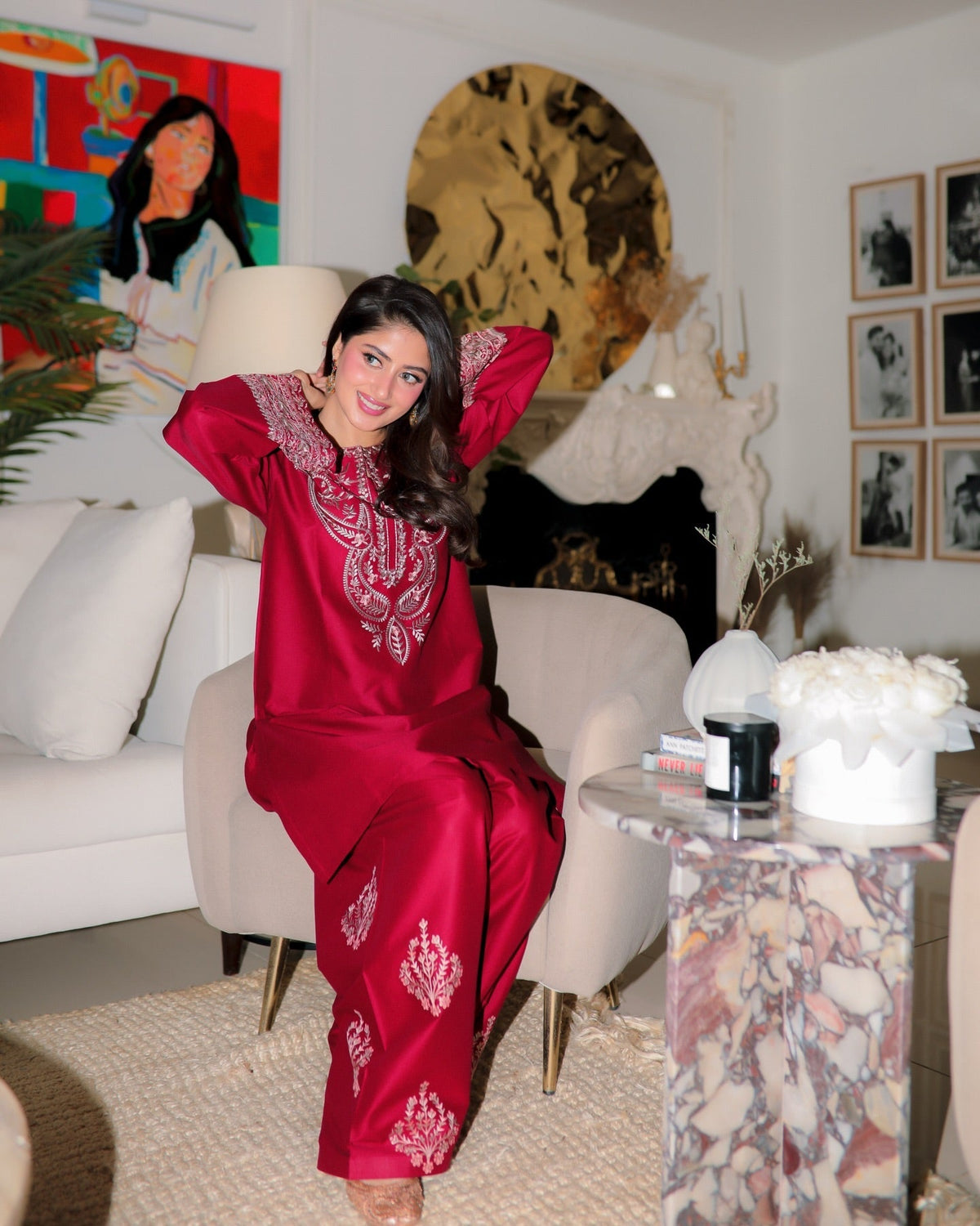 Noor-e-Muhabbat EMB Lawn Dress