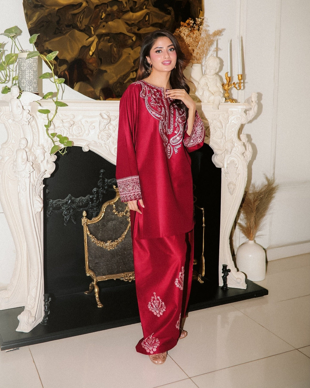 Noor-e-Muhabbat EMB Lawn Dress
