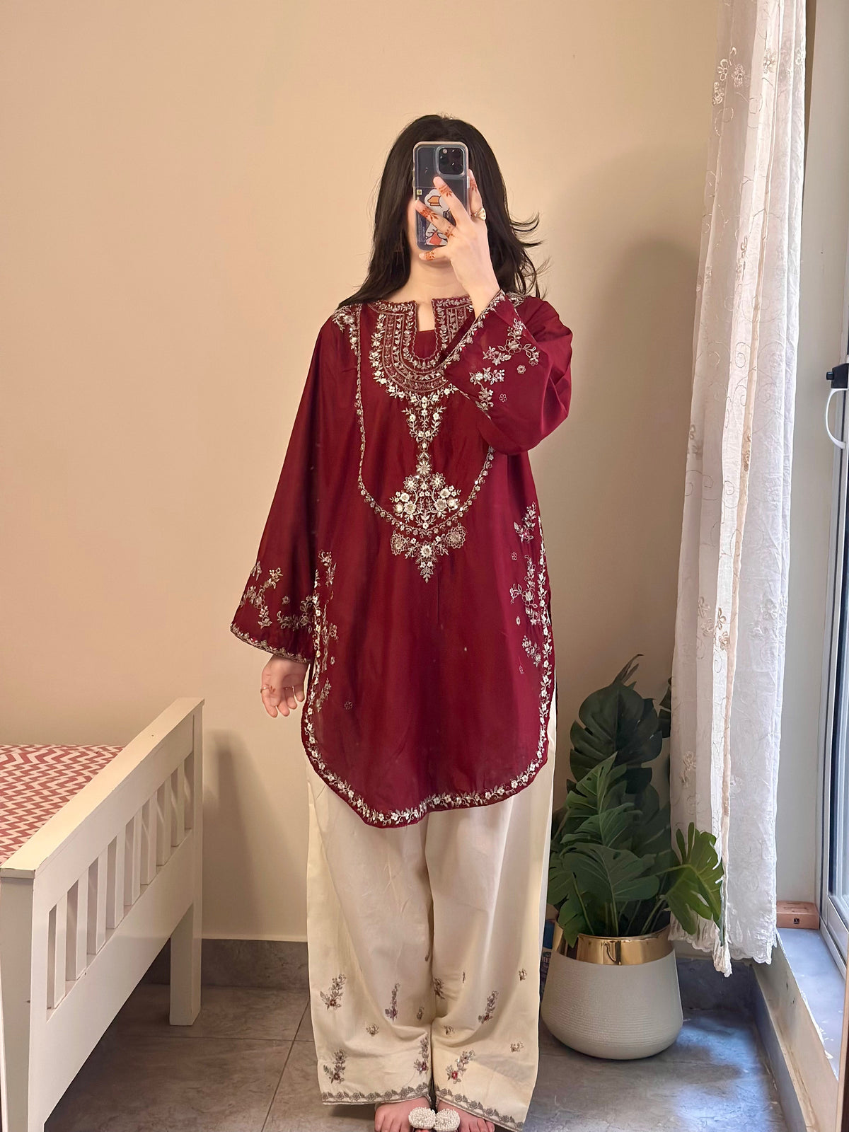 Amara - Embroidered 2PC
