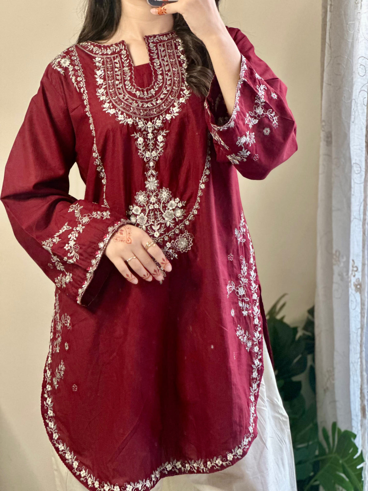 Amara - Embroidered 2PC