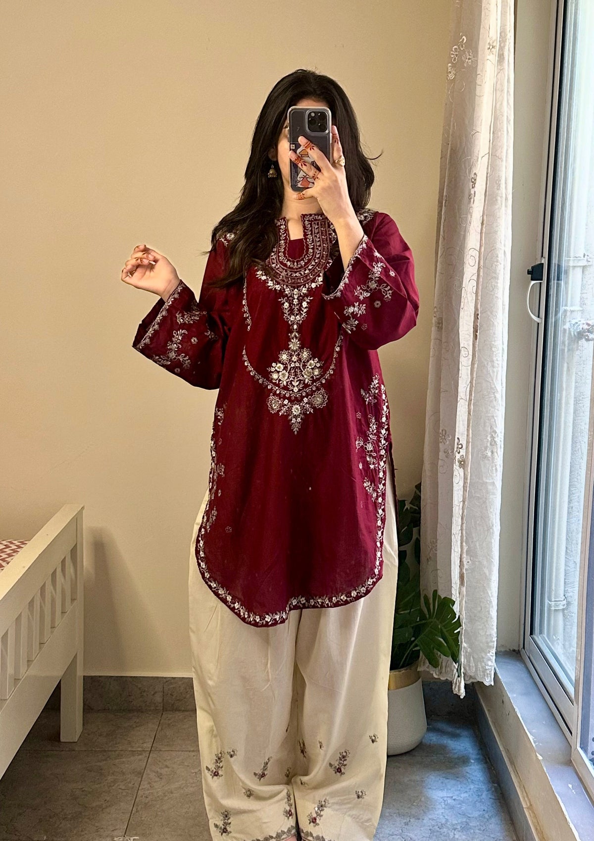 Amara - Embroidered 2PC