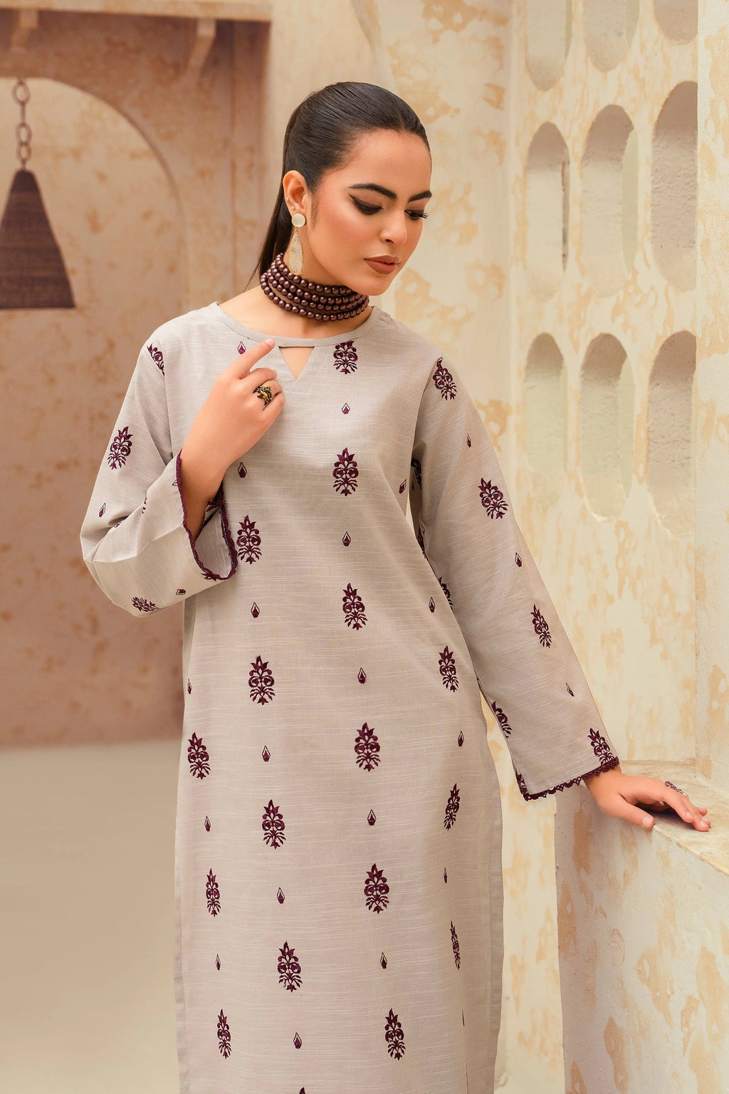 LAAM 3-Piece Dhanak Embroidery Collection